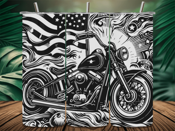 American Flag Motorcycle Tumbler: A Designer's Review