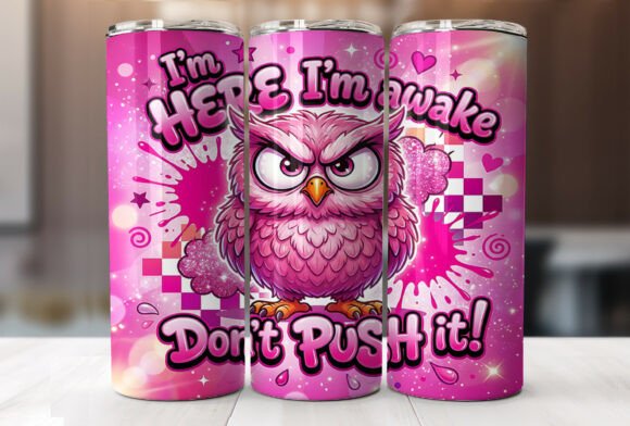 Birds Funny Sarcastic Quote Tumbler Wrap: A Designer's Take