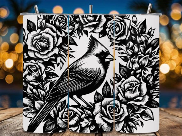 Cardinal Rose Floral Tumbler: A Designer's Review