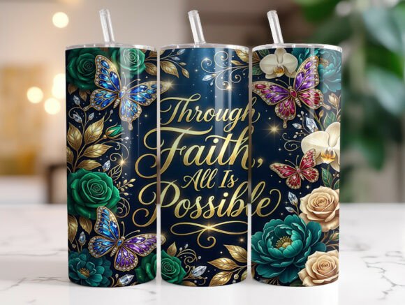 Faith Floral Tumbler Wrap: A Designer's Review
