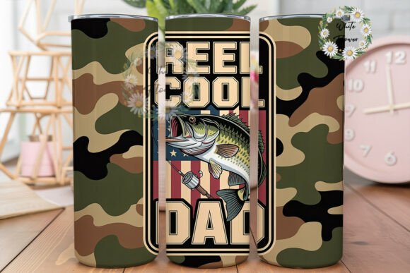 Fishing Dad Patriotic 20oz Tumbler Wrap Review