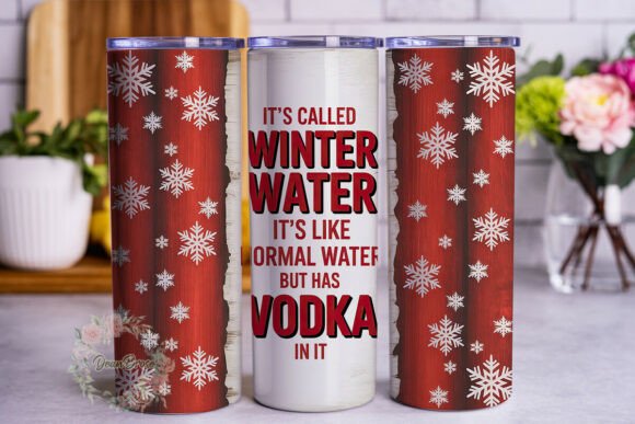 Funny Winter Water Vodka: A Designer's Take