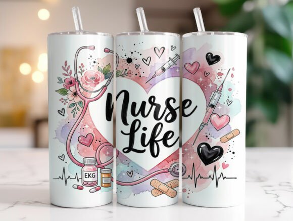 Nurse Life 20oz Tumbler Wrap: A Designer's Review