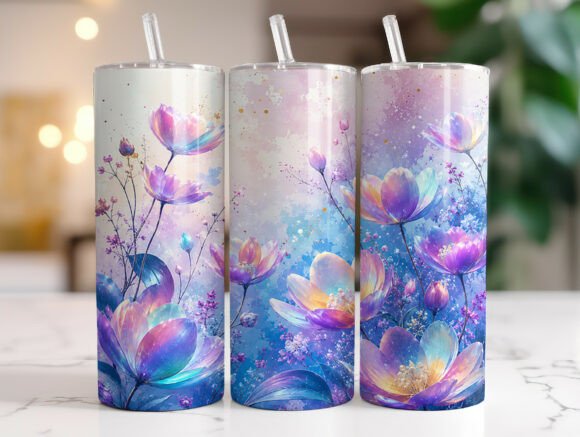 Pastel Floral Tumbler Wrap: A Designer's Review