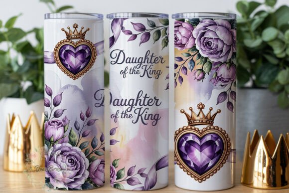 Review: Daughter of King Floral 20oz Tumbler Design