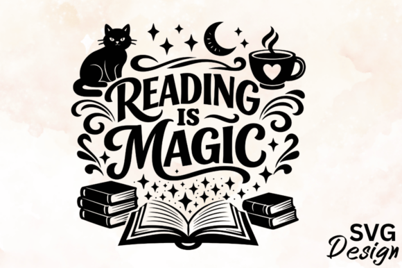 Review: Reading is Magic SVG for Embroidery Projects
