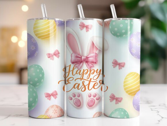 Reviewing the Happy Easter 20 Oz Tumbler Wrap PNG for Stitch Projects